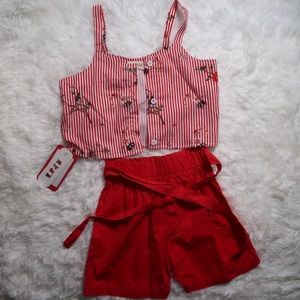 Girls short set SIZE 6